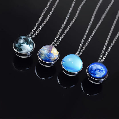 PerspectaaSolar System Pendant Necklace