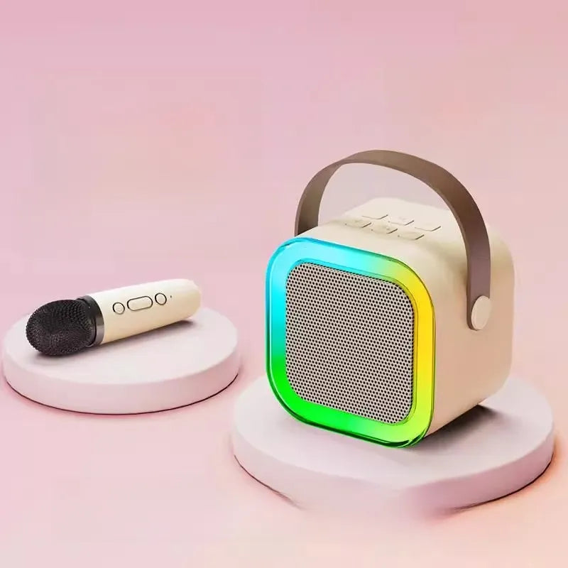 PerspectaaPortable Bluetooth Karaoke Speaker with Microphone
