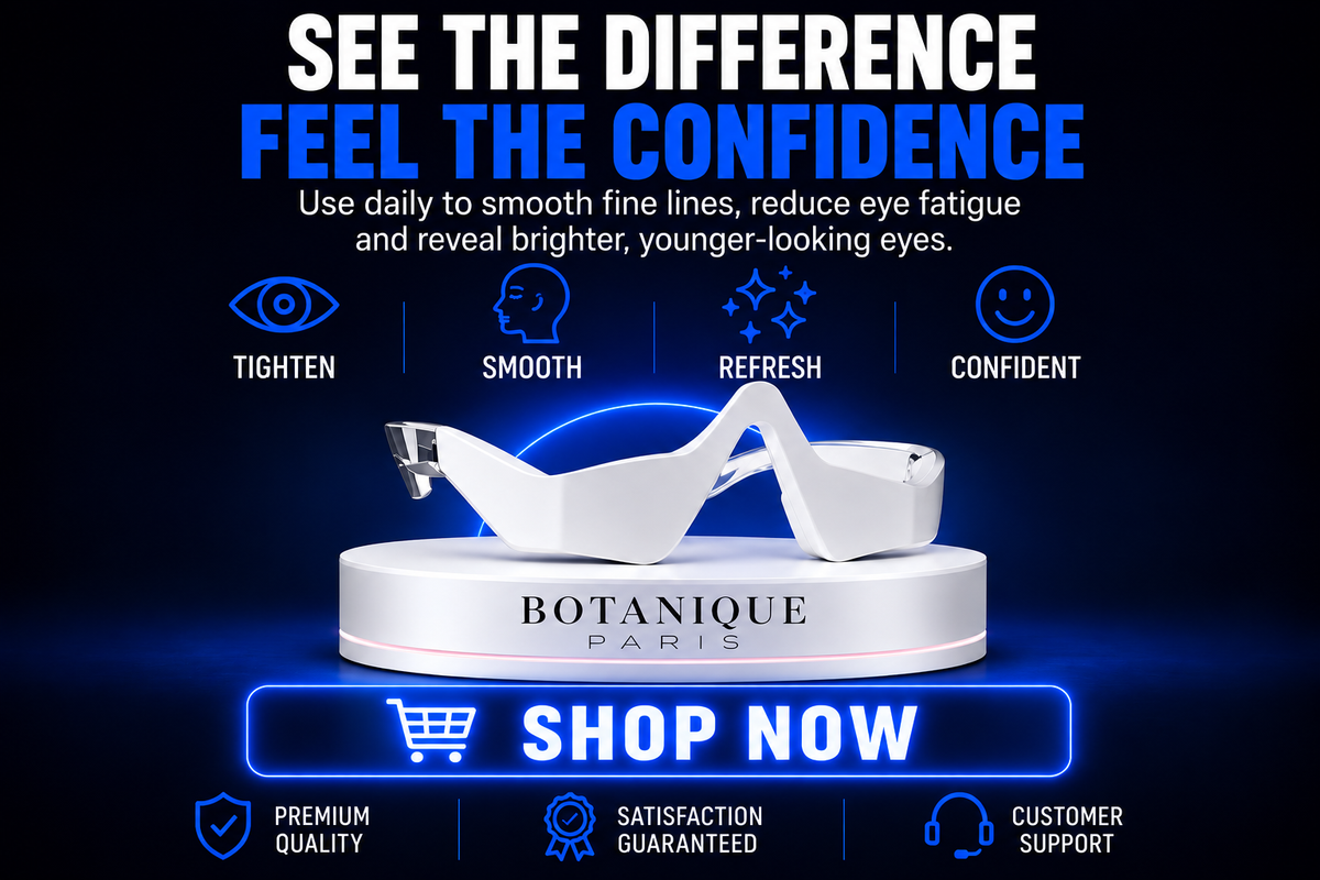 Perspectaa Eye Red Light Therapy Glasses - Landing Image 1