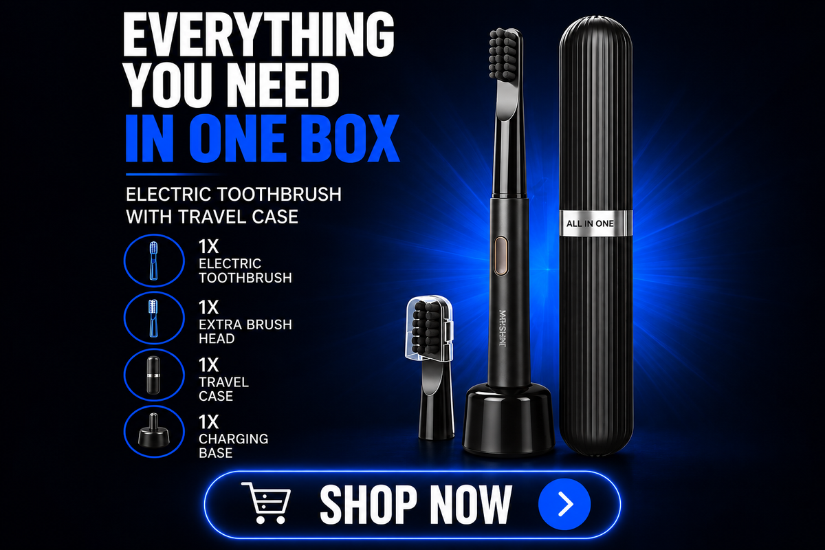 Perspectaa Electric Toothbrush - Landing Image 3