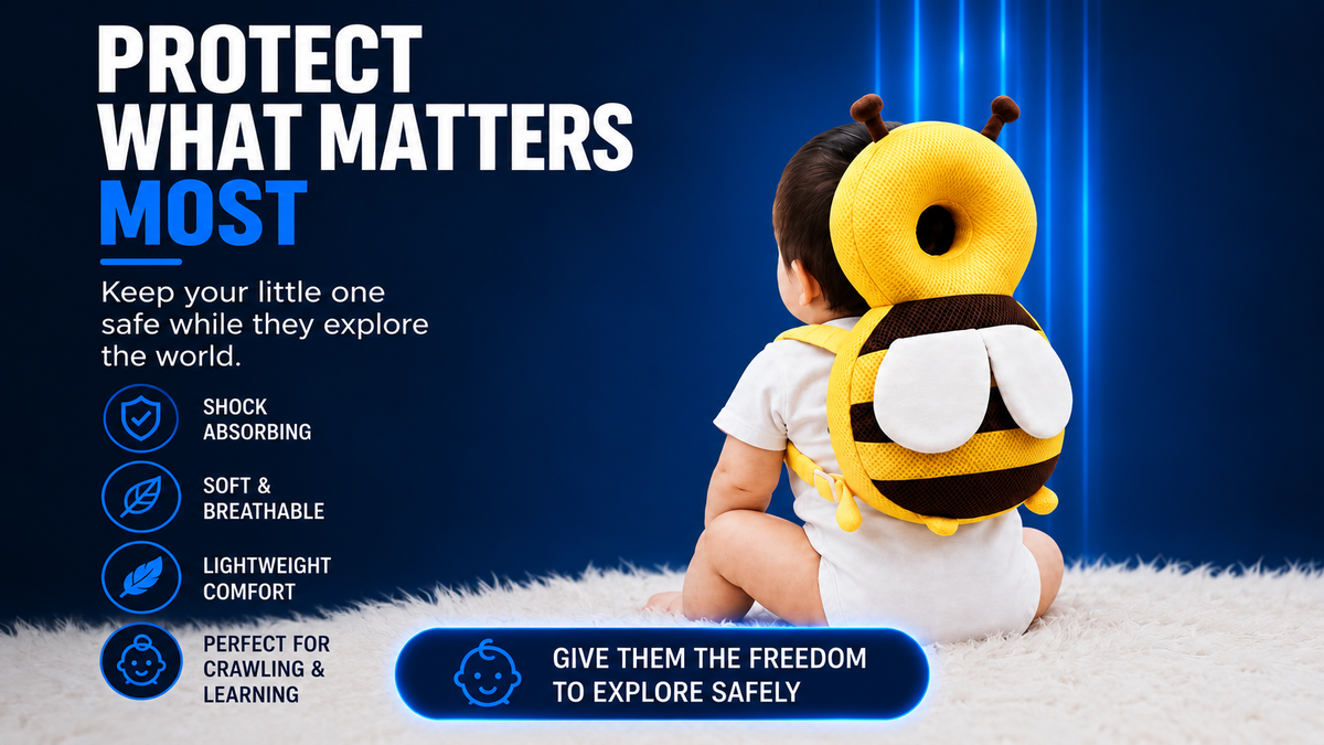 Perspectaa Infant Anti-Fall Head Protection Pillow - Landing Image 1