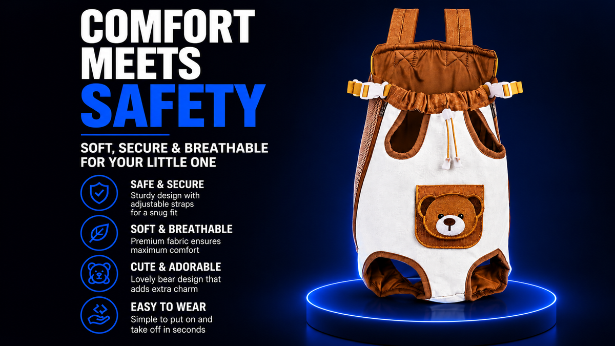 Perspectaa Pet Carrier Backpack for Small Dogs - Landing Image 2