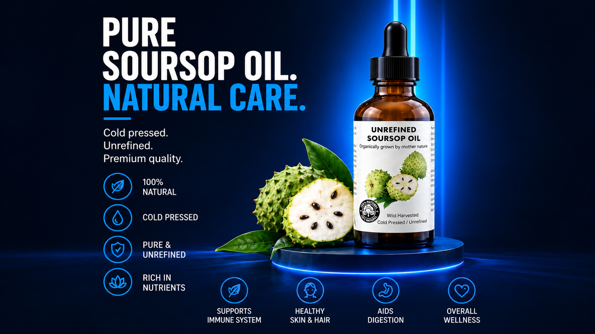 Perspectaa Best Nature's Cosmetics Organic Soursop Oil - Landing Image 3