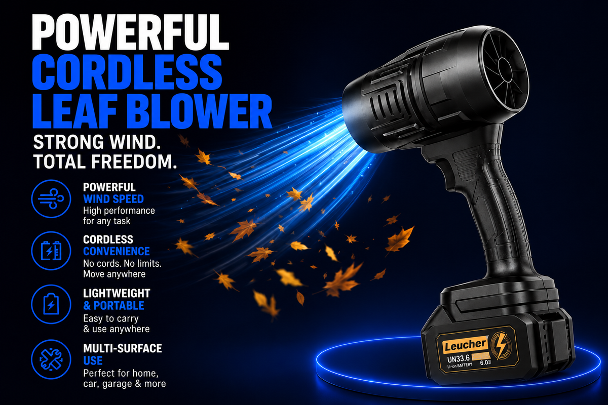 Perspectaa Grabora Cordless Turbo Jet Leaf Blower - Landing Image 3