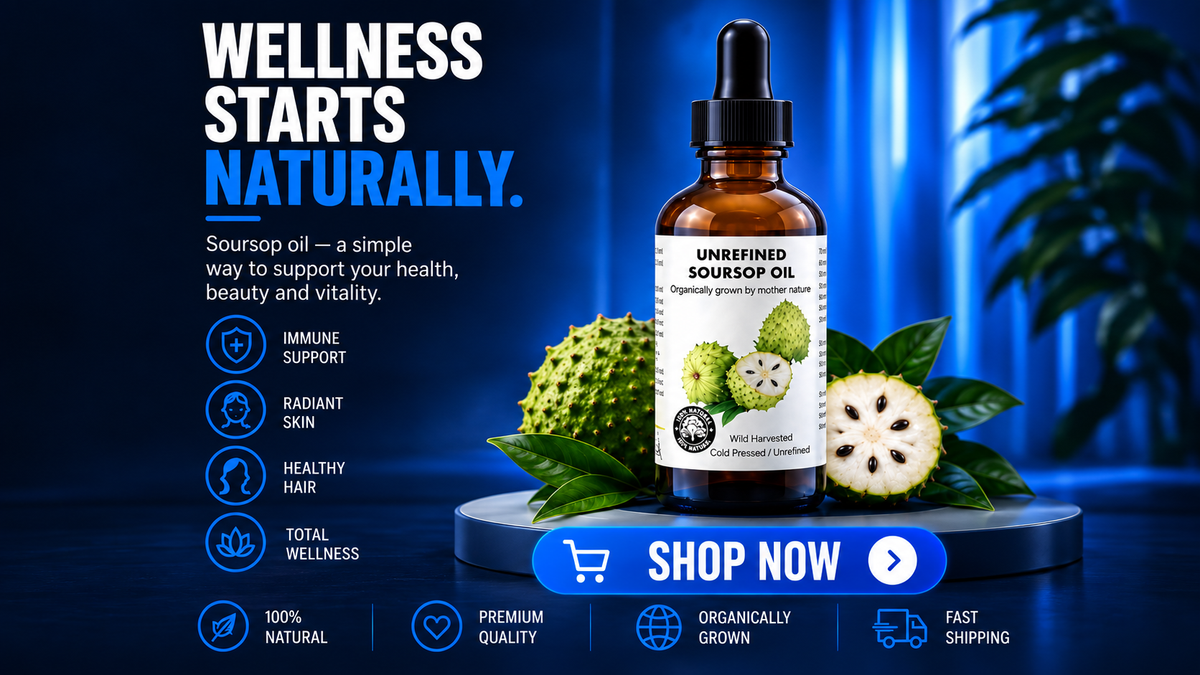 Perspectaa Best Nature's Cosmetics Organic Soursop Oil - Landing Image 1