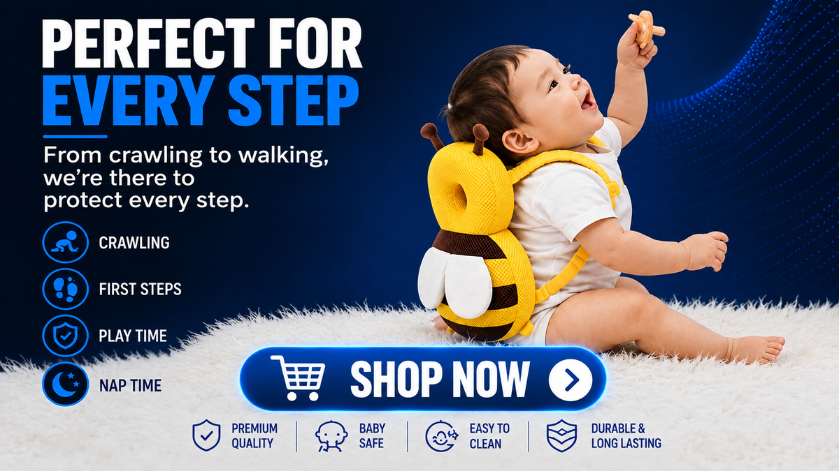 Perspectaa Infant Anti-Fall Head Protection Pillow - Landing Image 2