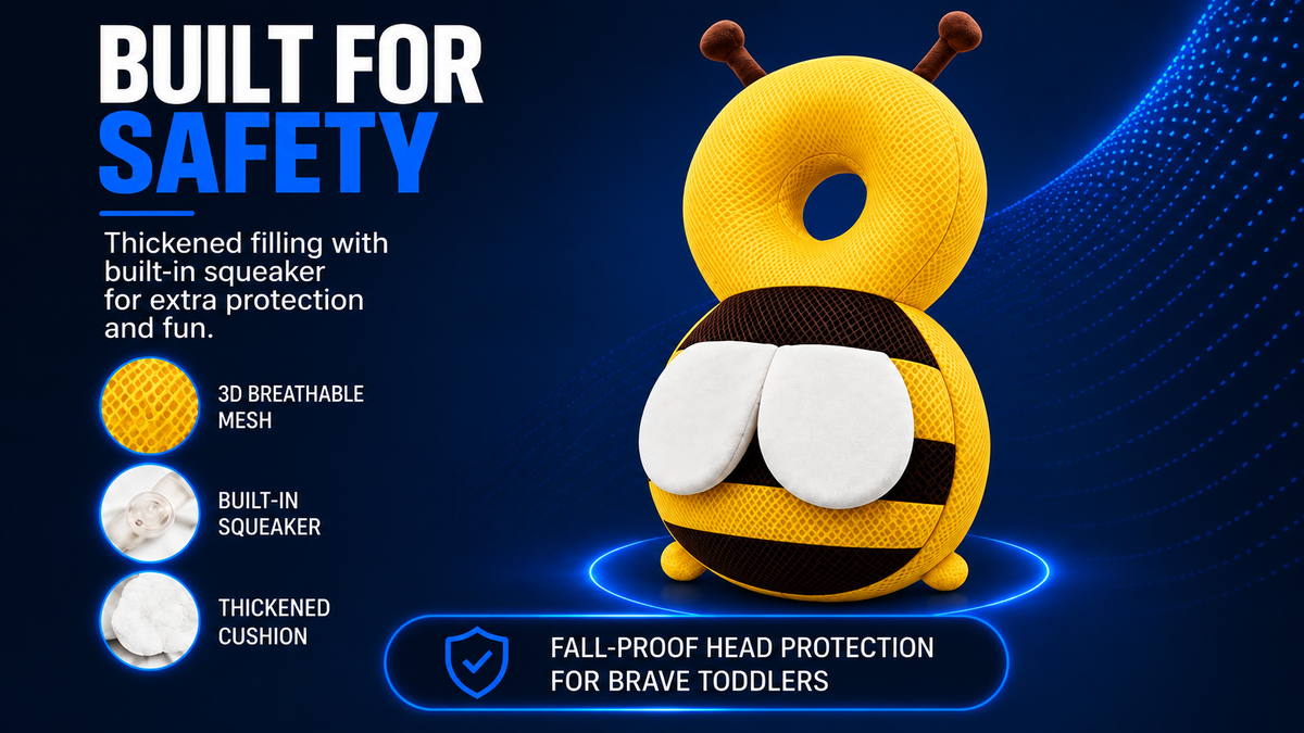 Perspectaa Infant Anti-Fall Head Protection Pillow - Landing Image 3