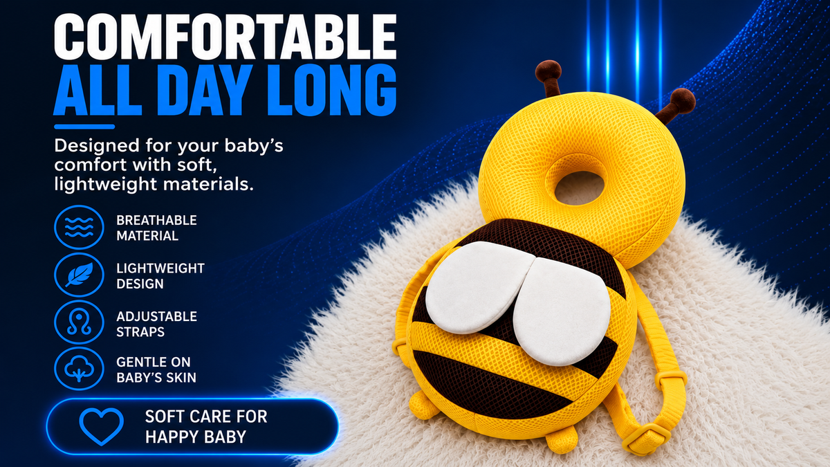 Perspectaa Infant Anti-Fall Head Protection Pillow - Landing Image 4