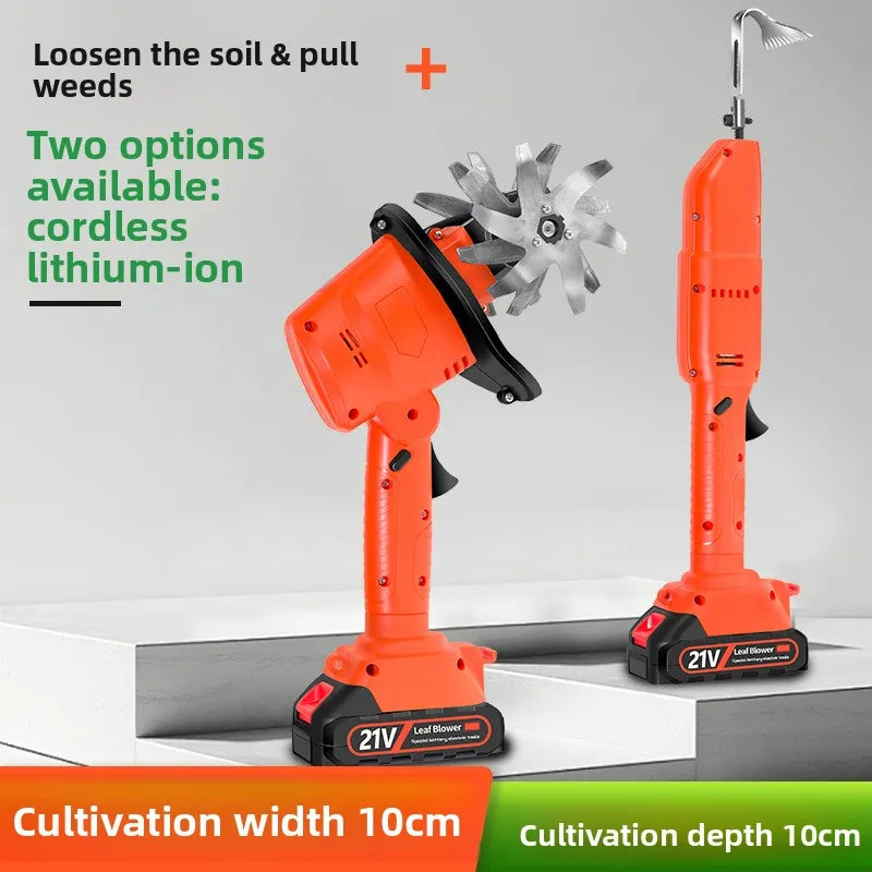 Perspectaa Handheld Electric Garden Tiller and Weeder