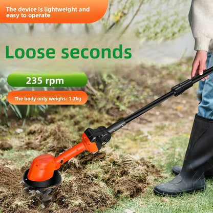 Perspectaa Handheld Electric Garden Tiller and Weeder