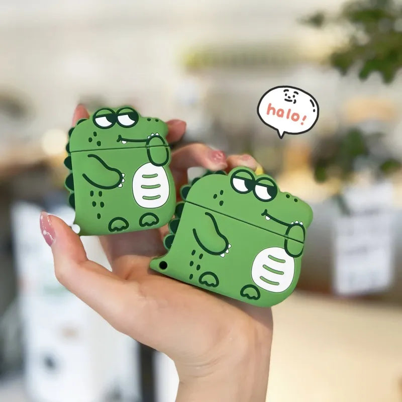 Perspectaa Cartoon Silicone AirPods Case Cover